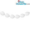 8x  globo blanco (+/- 30cm)