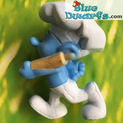 Meesterbakker Smurf met deegroller (Mc Donalds)
