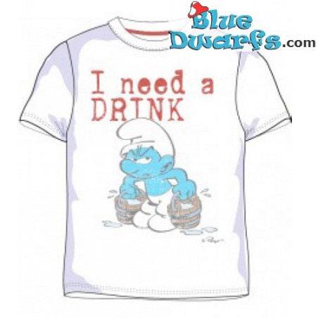 Grouchy smurf T-shirt (Size XL)