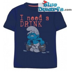 Grouchy smurf T-shirt (Size L)