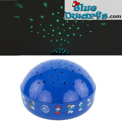 Lampada colorata puffi *MOODLIGHT* (+/- 12 x 12cm)