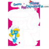 Diploma Pufetta *Smerfy* (29,5x21cm)