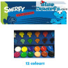 Schlumpf Malbuch-set 12 Farben