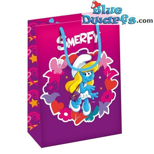 Smurf plastic bag *Smerfy* (23x 17 cm)