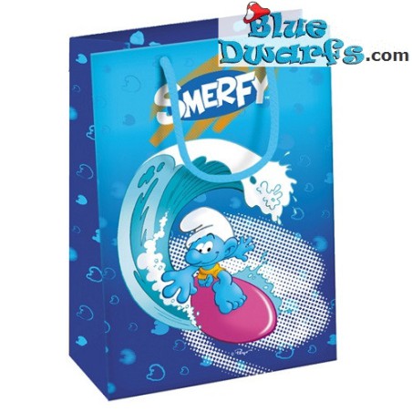 Smurf plastic bag *Smerfy* (23x 17 cm)