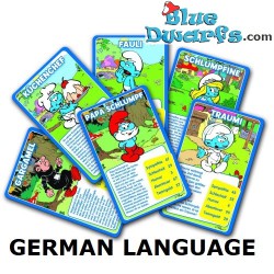 Playing Smurfs colored (55 cards)