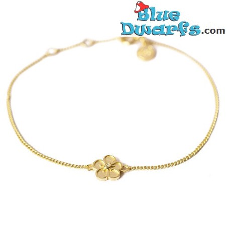 Smurfette necklace yellow Oopsy Daisy  (Diamanti per Tutti +/- 40cm)