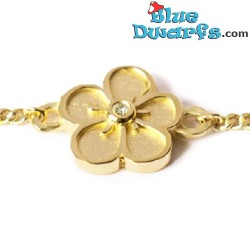 Smurfette necklace yellow Oopsy Daisy  (Diamanti per Tutti +/- 40cm)