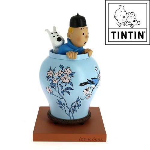 Tim & Struppi: Vase Blauer Lotus (Moulinsart/ Auflage: 500/ 2015)