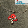 Smurfette necklace yellow Oopsy Daisy  (Diamanti per Tutti +/- 40cm)