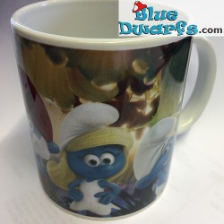 1 x Smurf village smurf mug (32,5 cl)