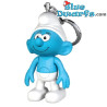 Smurfen lamp sleutelhanger (+/- 8 x 4 x 7 cm)