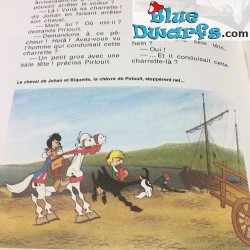 Smurf comic book "La Flute a six Schtroumpfs" Hardcover French language