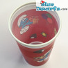 8 x gobelets *les schtroumpf* en plastique