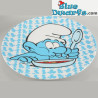 Schtroumpf assiette mélamine (23 cm)