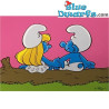 16x Carte postale Les schtroumpfs (15 x 10,5 cm)