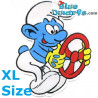 Smurf sticker *1978* (+/- 21cm)