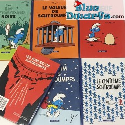 5x Bande dessinée "Les schtroumpfs" français (+/- 14x10cm)