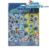 5x Smurfen sticker stickervel (Bioscoopfilm: Het verloren Dorp)