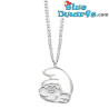 Schtroumpfette Collier jaune  (Diamanti per Tutti +/- 40cm)