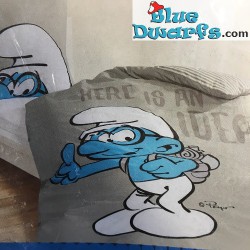 Smurf duvet cover Here is an idea (+/- 135x200)