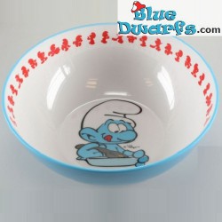 1 x smurf bowl (hard plastic/ reusable)