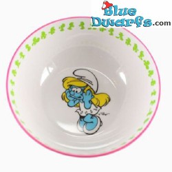 1 x smurfette bowl II *DEEP* (hard plastic/ reusable)