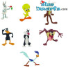 7x Looney Tunes speelset (Comansi, +/- 8cm)