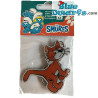 5x keyring smurfs 2019  metal