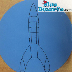 Statue tintin:  Moon rocket "Fusée lunaire"  (Moulinsart/ 60 cm)