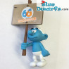 PLA0149+PLA150: Sign bearer Smurfs  "60 years smurfs +Smurf Experience" (2018)