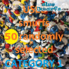 20 Schleich smurfen *Zeer goede staat*