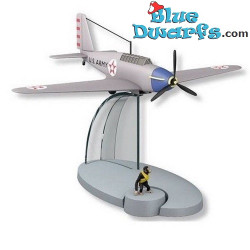 1x Tintin aviatore Moulinsart (+/- 13 x 15 x 9 cm)