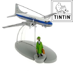 1x Tintin Girasole aviatore Moulinsart (+/- 13 x 15 x 9 cm)