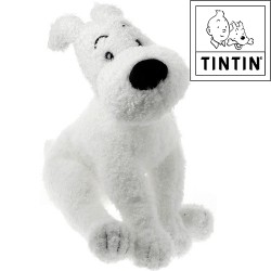 Jouet en peluche: Milou (Tintin, +/- 20cm)