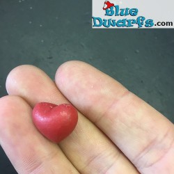 10x Mini Heart good luck mini (+/- 2 cm)