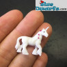 10x porte bonheur: La Licorne MINI (Safari, +/- 2 cm)