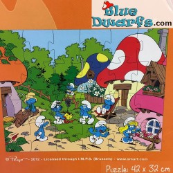 Smurf village puzzle 24 pieces