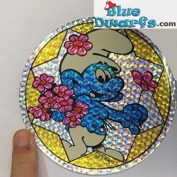 Smurf sticker (+/- 10cm)