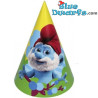 6 x party hat smurfette