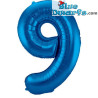 1x numero blu *gonfiabili* (34inch/86cm)
