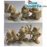 6x Schlumpf mit Schwert/ Römer (+/- 6cm)