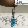 Slaapwandelaar MINISMURF *doorzichtig/ blauw* (+/- 2cm)