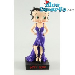 5x Betty Boop Kunstharzfiguren (+/- 15 cm)