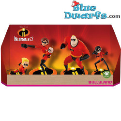 Los Increíbles 2 - Set de Juegos de Disney - Bullyland - +/- 6 cm