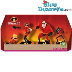 Los increíbles/ Incredibles 2 Set de juegos (BULLYLAND, +/- 6 cm)