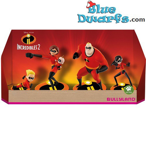 The Incredibles 2 - Disney Playset - Bullyland - +/- 6 cm