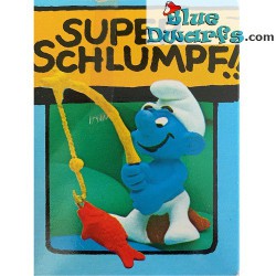 40207: Fishing Smurf (Super Pitufo/ MIB) - Schleich - 5,5cm