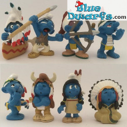 20549: Canoe Smurf (native americans 2007)