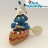 20549: Canoe Smurf (native americans 2007)
